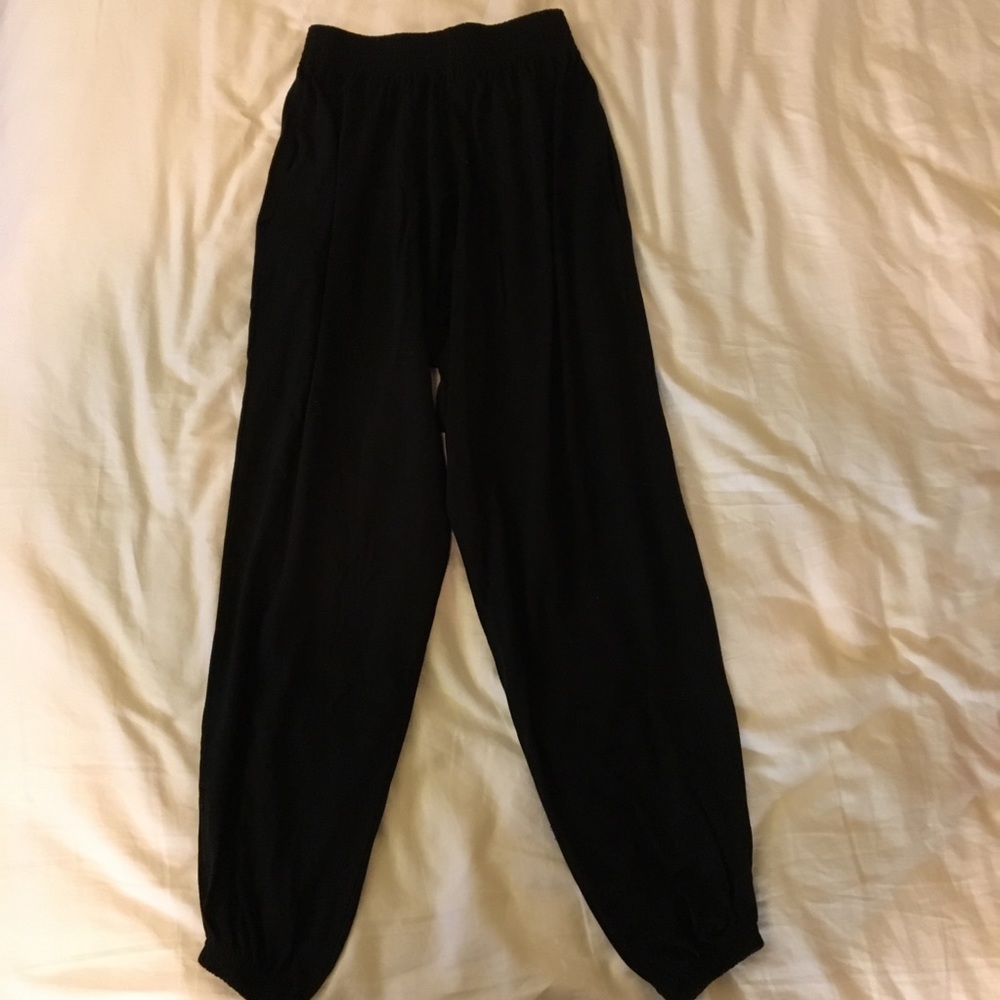 NWT Mary Meyer Black cotton joggers